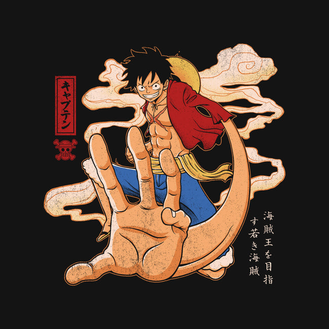 The Strawhat Captain-Mens-Basic-Tee-grevalra