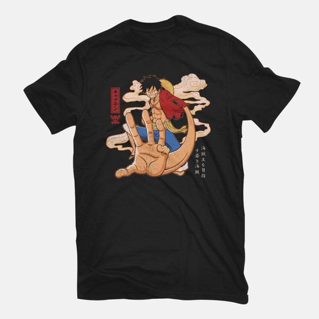 The Strawhat Captain-Mens-Premium-Tee-grevalra
