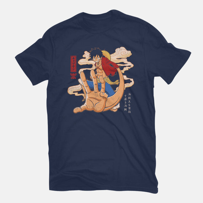 The Strawhat Captain-Mens-Premium-Tee-grevalra