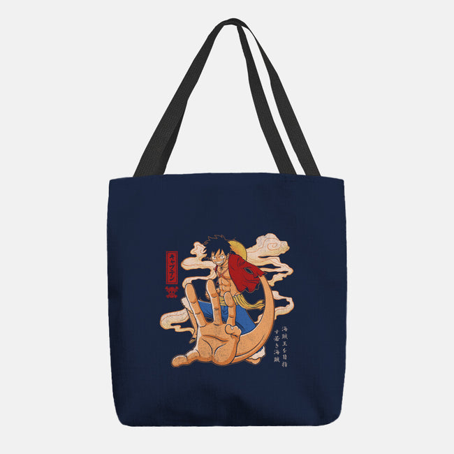 The Strawhat Captain-None-Basic Tote-Bag-grevalra