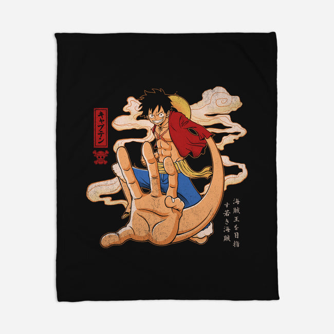The Strawhat Captain-None-Fleece-Blanket-grevalra