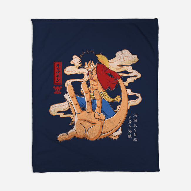 The Strawhat Captain-None-Fleece-Blanket-grevalra