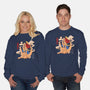 The Strawhat Captain-Unisex-Crew Neck-Sweatshirt-grevalra