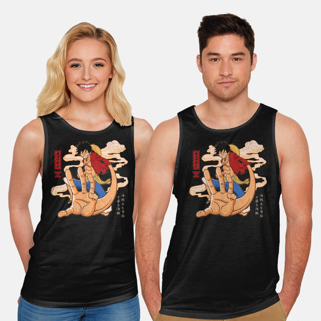 The Strawhat Captain-Unisex-Basic-Tank-grevalra