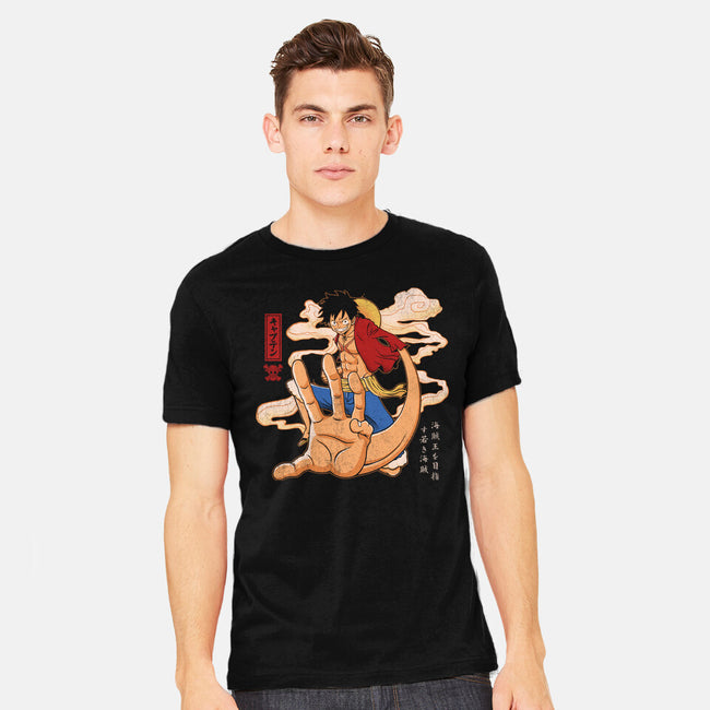 The Strawhat Captain-Mens-Heavyweight-Tee-grevalra