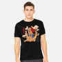 The Strawhat Captain-Mens-Heavyweight-Tee-grevalra