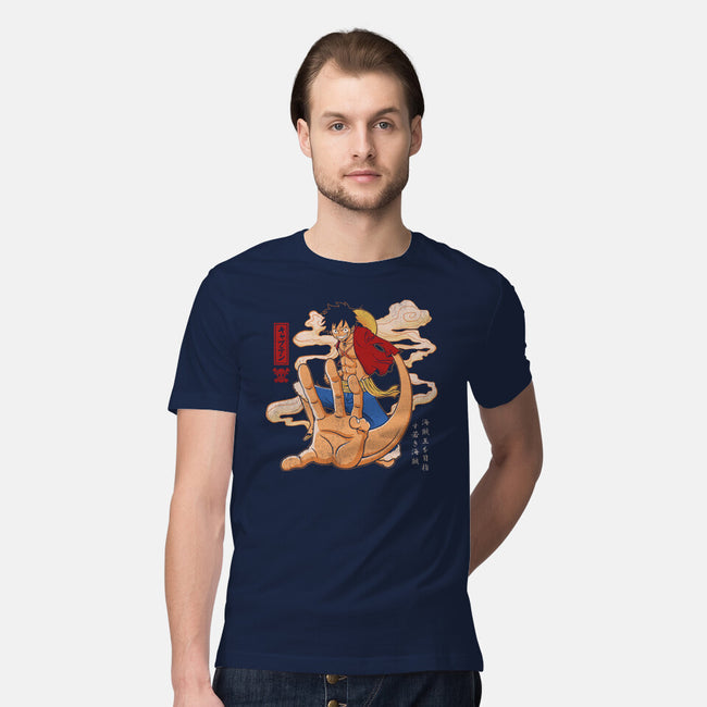 The Strawhat Captain-Mens-Premium-Tee-grevalra