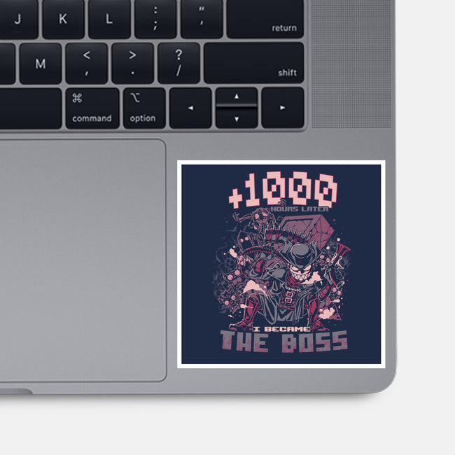 1000 Hours Later-None-Glossy-Sticker-Estudio Horta