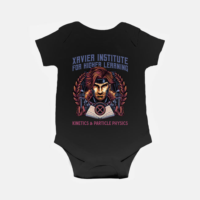 Kinetics And Particle Physics-Baby-Basic-Onesie-glitchygorilla