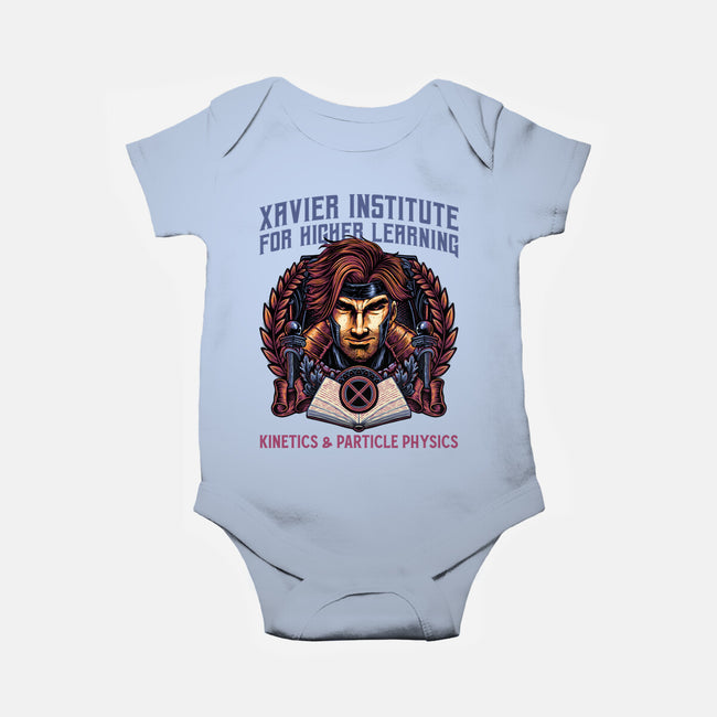 Kinetics And Particle Physics-Baby-Basic-Onesie-glitchygorilla