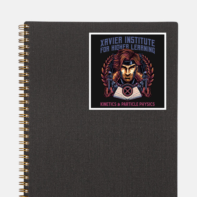 Kinetics And Particle Physics-None-Glossy-Sticker-glitchygorilla