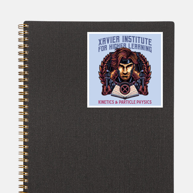 Kinetics And Particle Physics-None-Glossy-Sticker-glitchygorilla