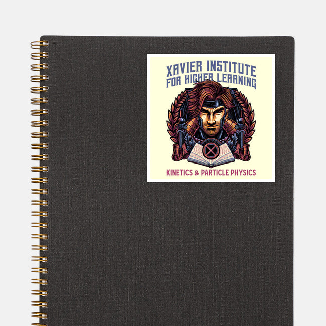 Kinetics And Particle Physics-None-Glossy-Sticker-glitchygorilla