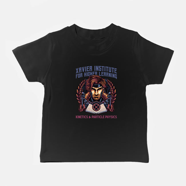 Kinetics And Particle Physics-Baby-Basic-Tee-glitchygorilla