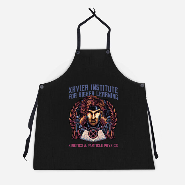 Kinetics And Particle Physics-Unisex-Kitchen-Apron-glitchygorilla