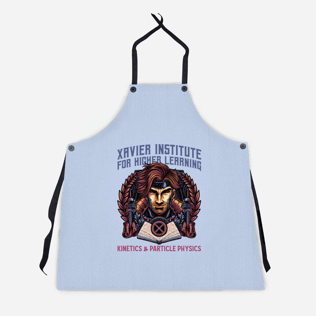 Kinetics And Particle Physics-Unisex-Kitchen-Apron-glitchygorilla