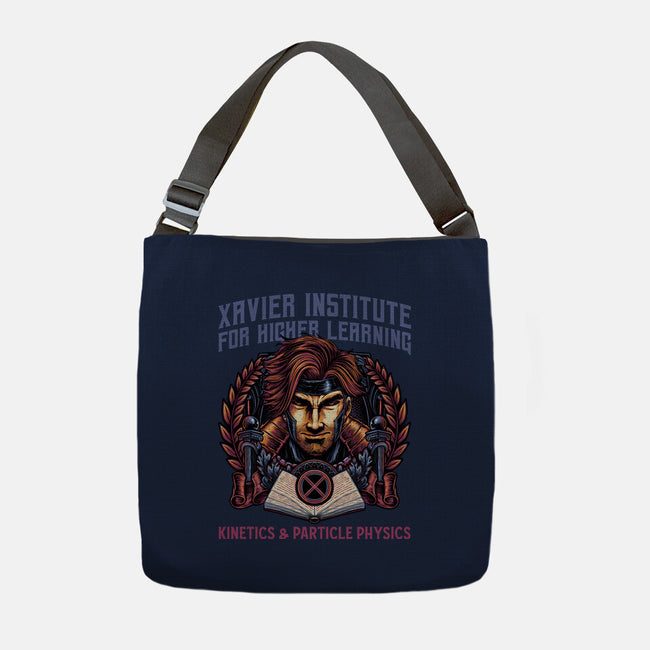 Kinetics And Particle Physics-None-Adjustable Tote-Bag-glitchygorilla