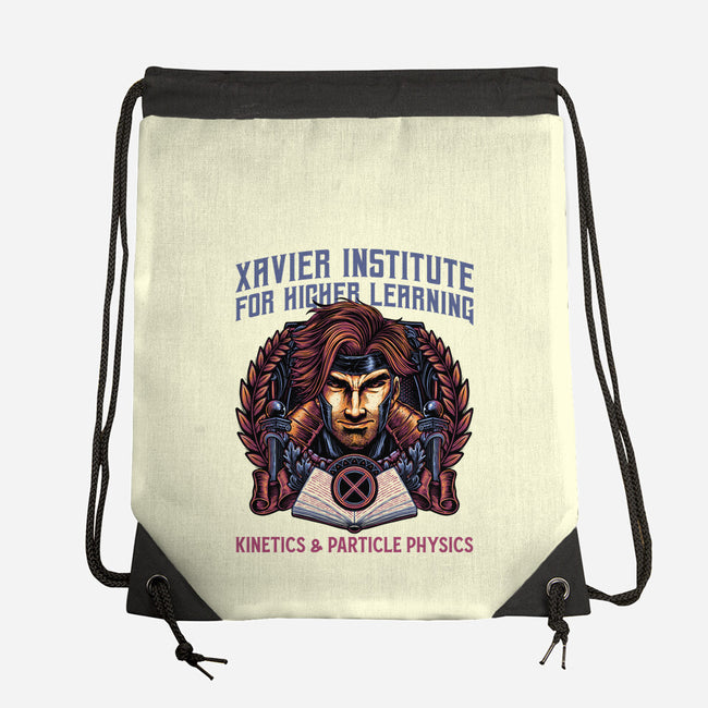 Kinetics And Particle Physics-None-Drawstring-Bag-glitchygorilla
