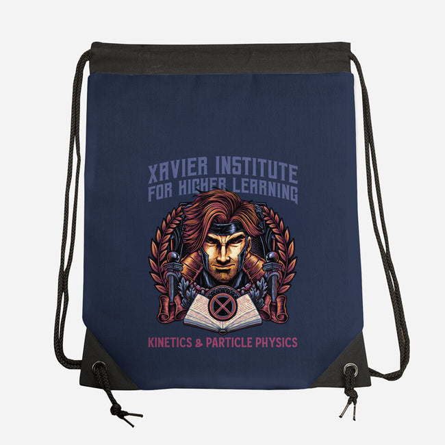 Kinetics And Particle Physics-None-Drawstring-Bag-glitchygorilla