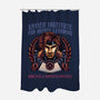 Kinetics And Particle Physics-None-Polyester-Shower Curtain-glitchygorilla