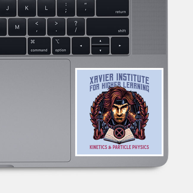 Kinetics And Particle Physics-None-Glossy-Sticker-glitchygorilla
