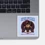 Kinetics And Particle Physics-None-Glossy-Sticker-glitchygorilla