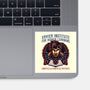 Kinetics And Particle Physics-None-Glossy-Sticker-glitchygorilla