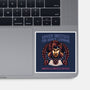 Kinetics And Particle Physics-None-Glossy-Sticker-glitchygorilla