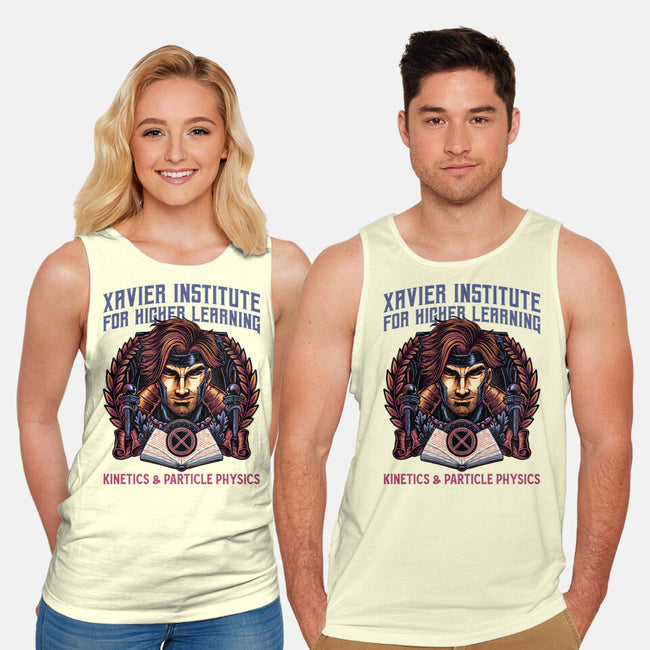 Kinetics And Particle Physics-Unisex-Basic-Tank-glitchygorilla