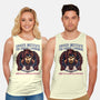 Kinetics And Particle Physics-Unisex-Basic-Tank-glitchygorilla