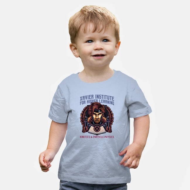 Kinetics And Particle Physics-Baby-Basic-Tee-glitchygorilla