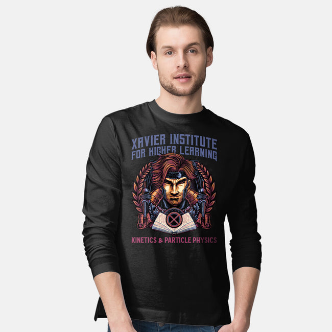 Kinetics And Particle Physics-Mens-Long Sleeved-Tee-glitchygorilla