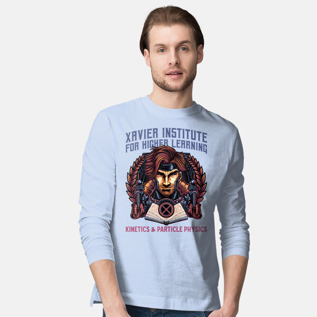 Kinetics And Particle Physics-Mens-Long Sleeved-Tee-glitchygorilla