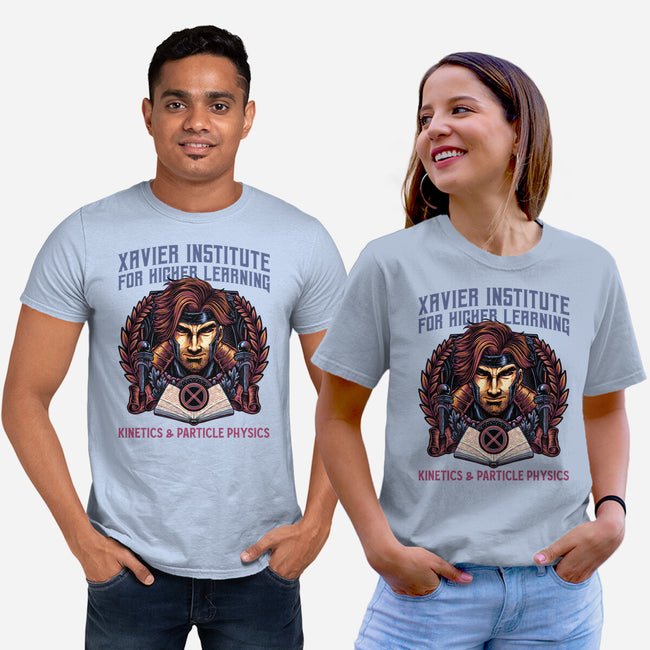 Kinetics And Particle Physics-Unisex-Basic-Tee-glitchygorilla
