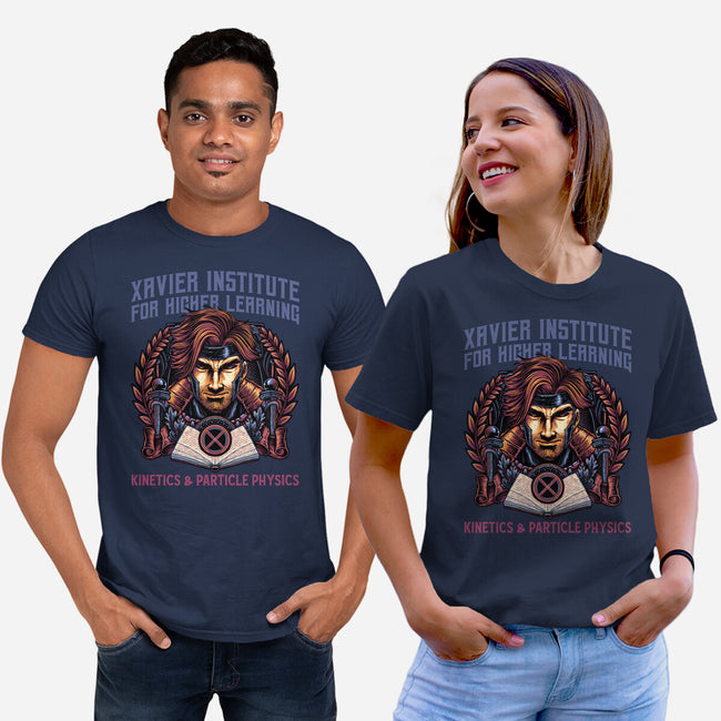 Kinetics And Particle Physics-Unisex-Basic-Tee-glitchygorilla