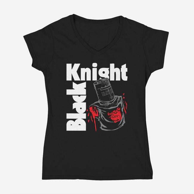 Knightblind-Womens-V-Neck-Tee-arace