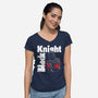 Knightblind-Womens-V-Neck-Tee-arace