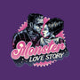 Monster Love Story-None-Stretched-Canvas-glitchygorilla