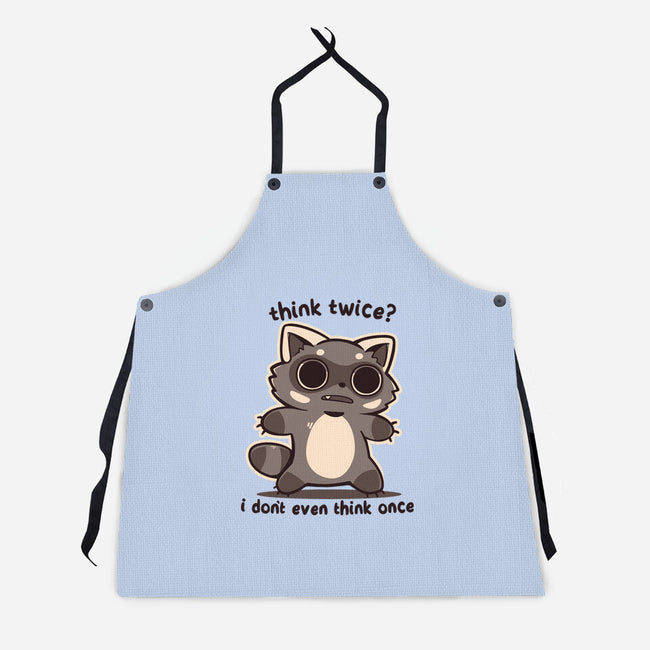 Think Twice-Unisex-Kitchen-Apron-TechraNova