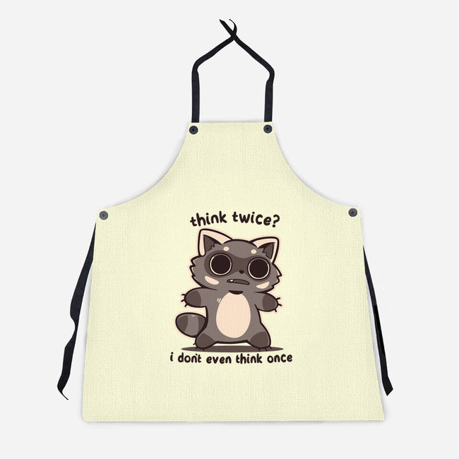 Think Twice-Unisex-Kitchen-Apron-TechraNova
