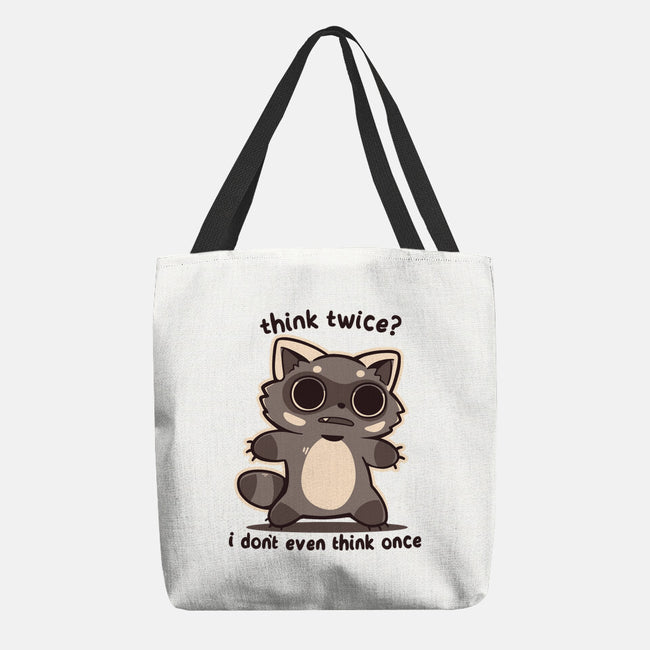 Think Twice-None-Basic Tote-Bag-TechraNova