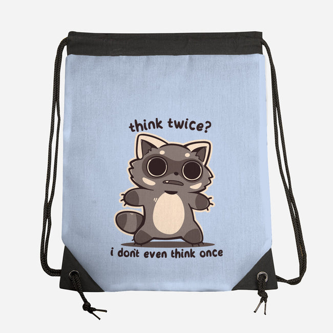 Think Twice-None-Drawstring-Bag-TechraNova