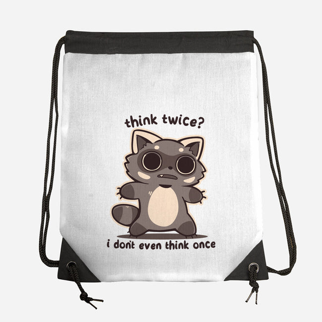 Think Twice-None-Drawstring-Bag-TechraNova