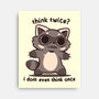 Think Twice-None-Stretched-Canvas-TechraNova