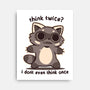 Think Twice-None-Stretched-Canvas-TechraNova