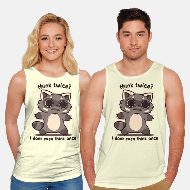 Think Twice-Unisex-Basic-Tank-TechraNova