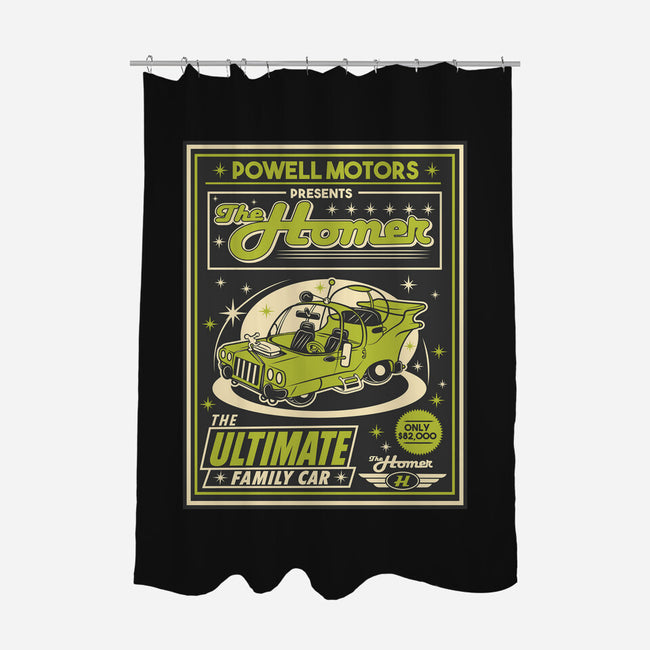 The Ultimate Family Car-None-Polyester-Shower Curtain-CarloJ1956