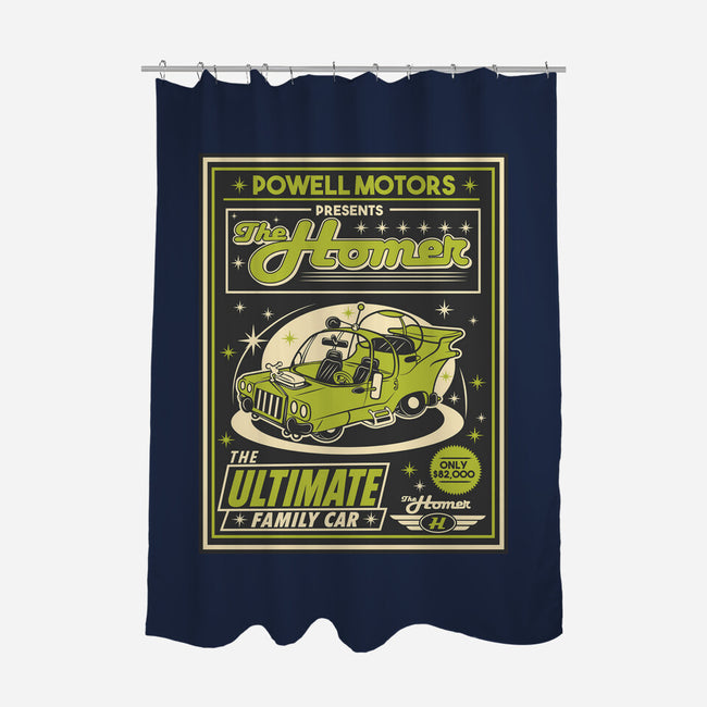 The Ultimate Family Car-None-Polyester-Shower Curtain-CarloJ1956