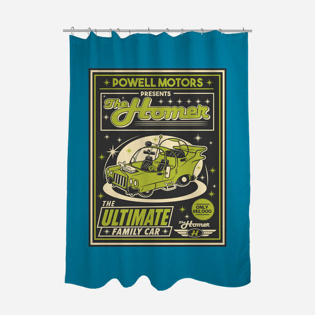 The Ultimate Family Car-None-Polyester-Shower Curtain-CarloJ1956
