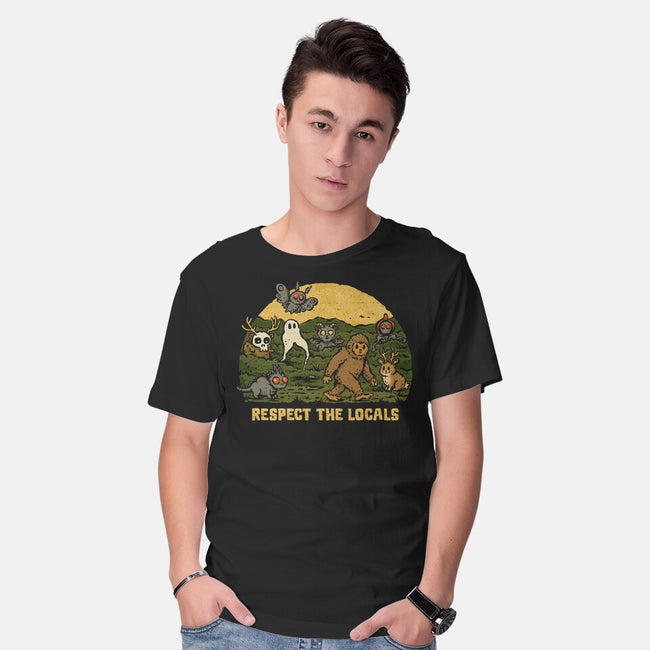 They Were Here First-Mens-Basic-Tee-kg07 by TeeFury